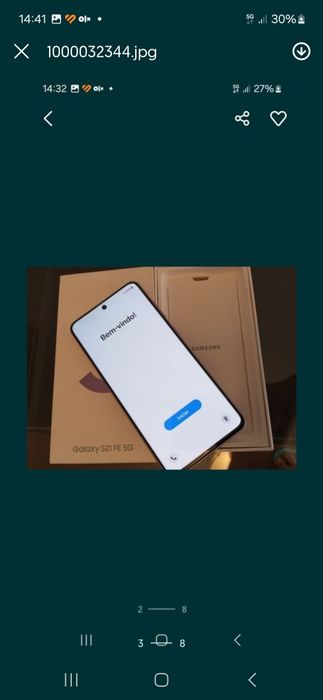 Samsung s21  FE 5G 128GB lavander