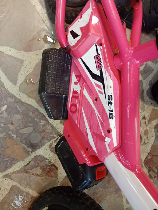 Mini Cross elektryczny POLOVOLT ST-16 (Różowy)+akumulator+ładowarka