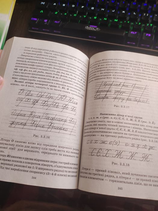 Підручник для ВНЗ Навчання письма посібник для вчителя 1-4 класів