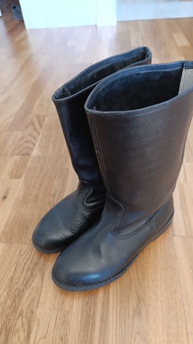 Buty oficerskie skórzane