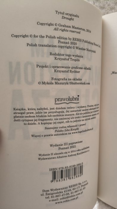 Graham Masterton Susza