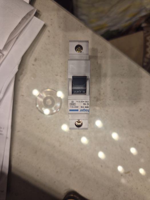 Fusível a funcionar