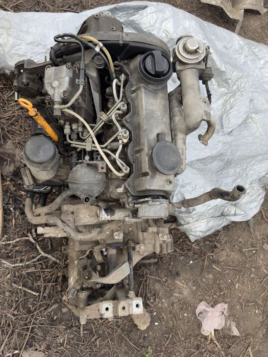Двигун 1.9TDI, SDI 80HBH VW: Кпп EBJBora, Caddy 2, Golf 4, Polo; Skoda