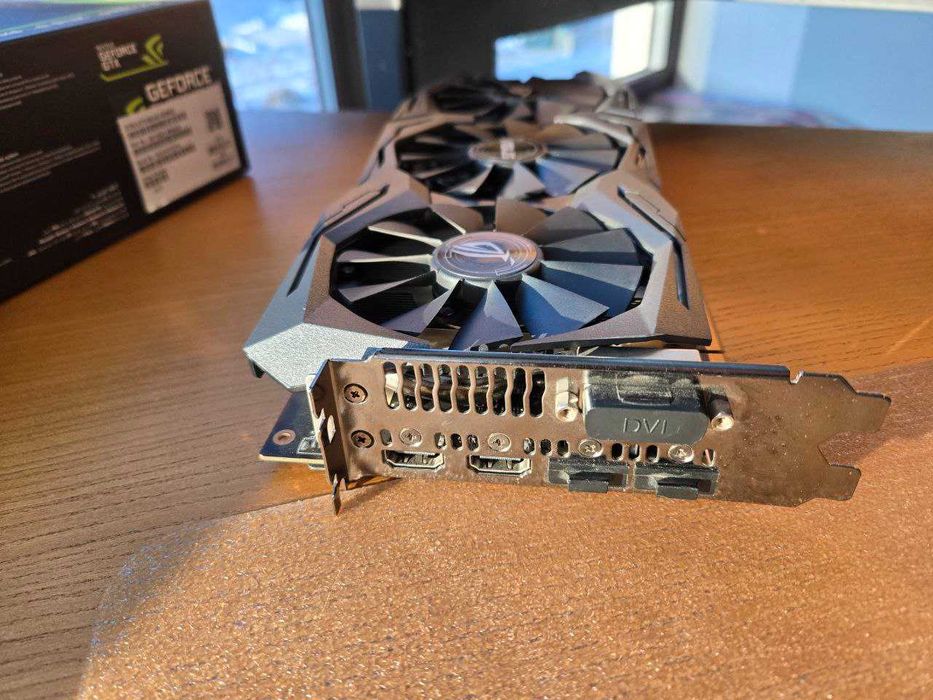 Відеокарта Гарантія Asus GeForce GTX 1060 ROG Strix 6GB GDDR5