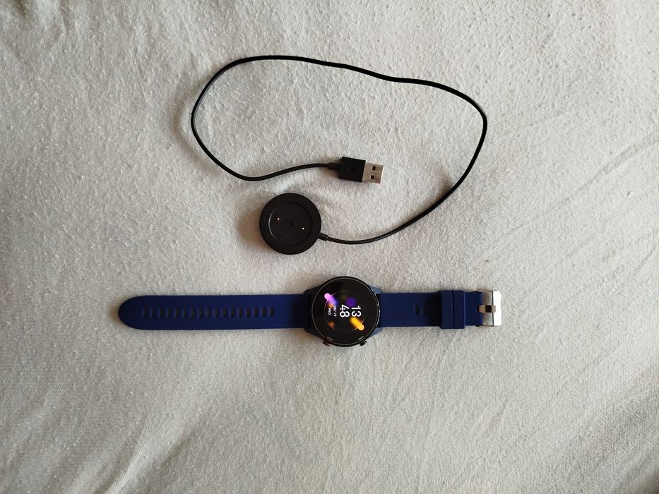 Relógio Xiaomi Mi Watch Navy Blue AMOLED 1,39” + Carregador