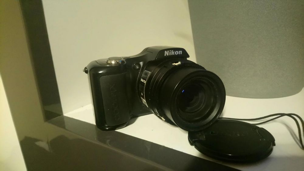 Aparat Nikon używany czarny
