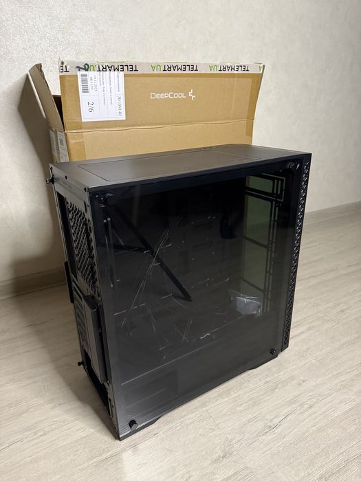НОВИЙ Корпус Deepcool Matrexx 50 Tempered Glass Black.