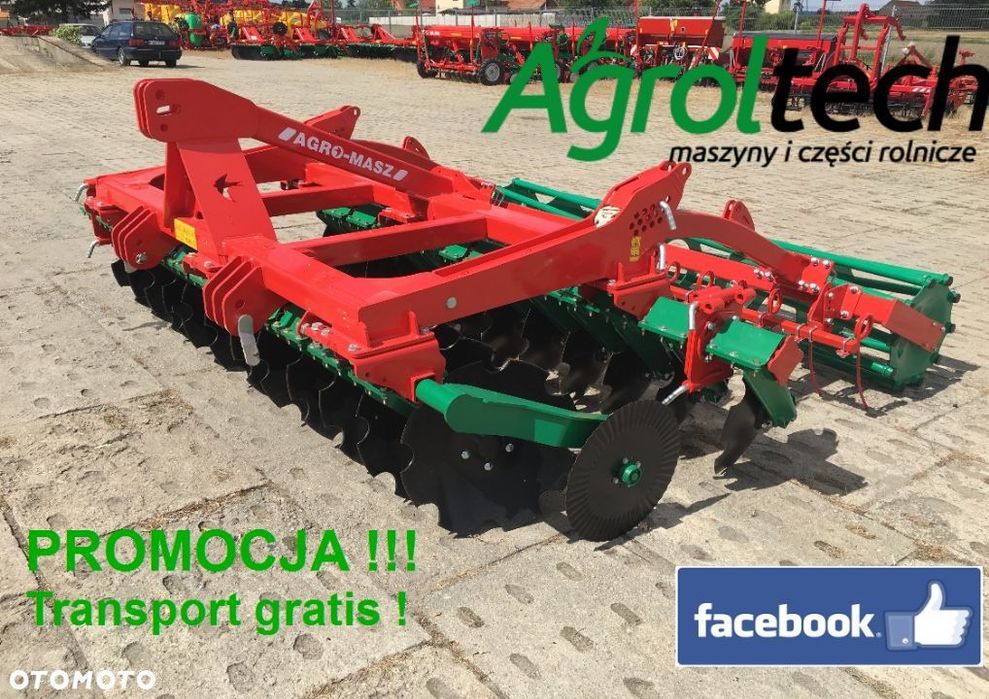Agro-Masz BTC  NOWA brona talerzowa BTC Agro Masz