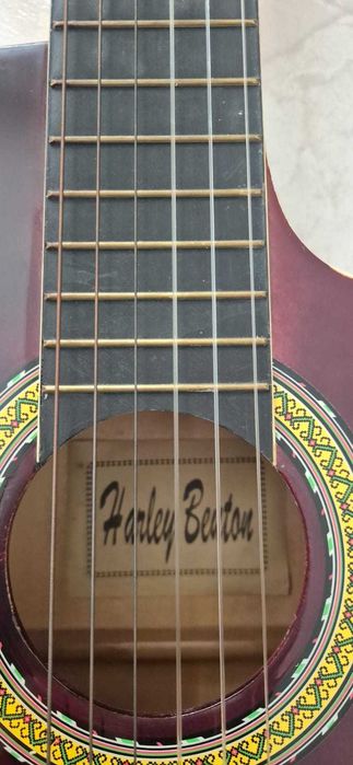 Guitarra clássica amplificada  Marca Harley Benton