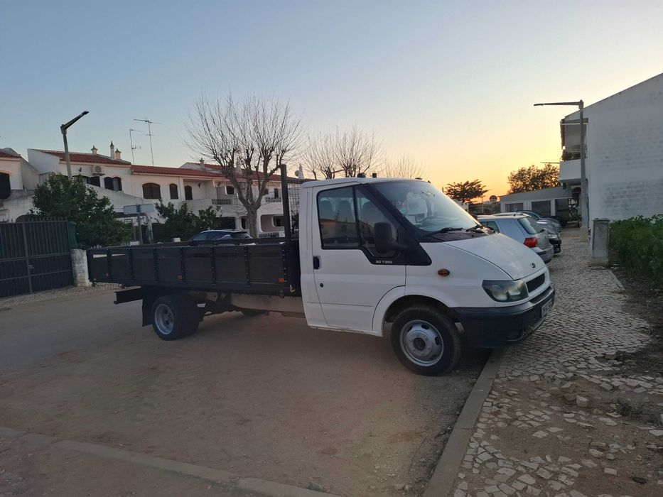 Ford transit de caixa aberta ligeira