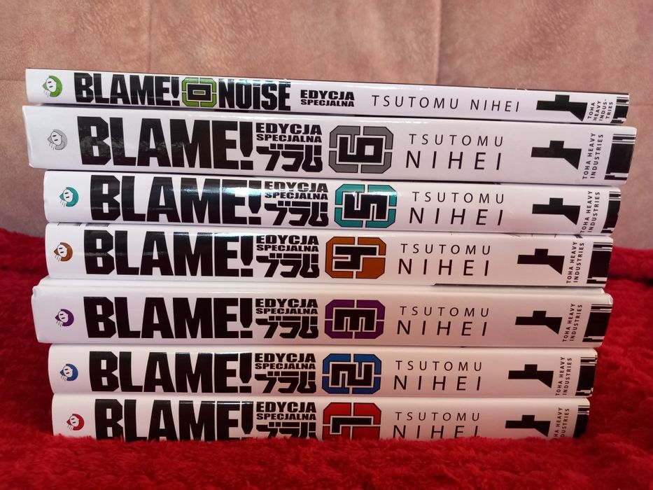 Zestaw Mangi Tsutomu Nihei BLAME tomy 1-6 plus NOISE