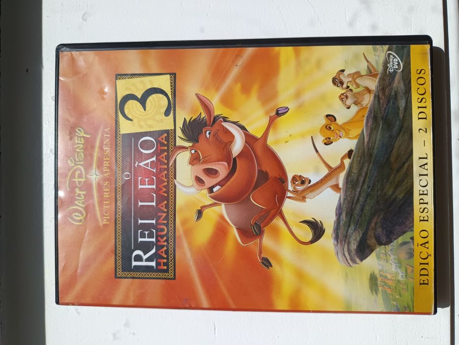 DVD Disney rei leão 3
