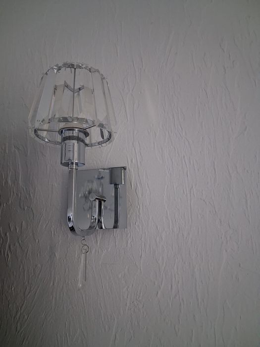 Zestaw lampa wisząca + dwa kinkiety