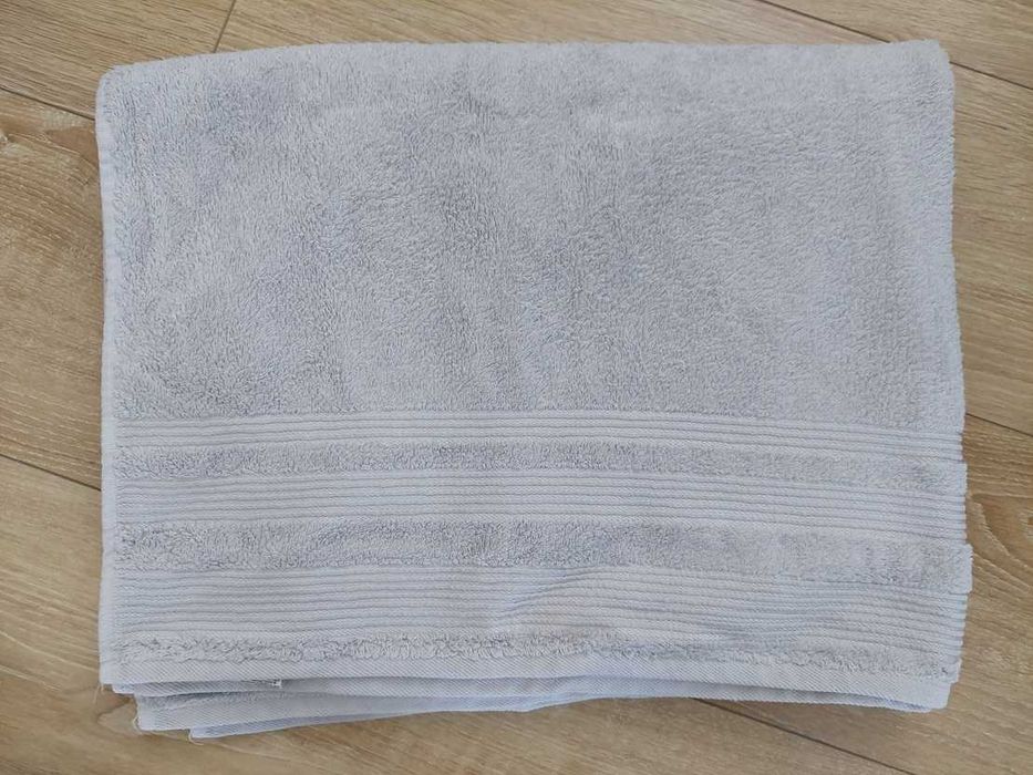 Ręczniki frotté 150x100 kolor szary LIVARNO