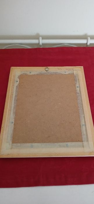 Quadro bordado a ponto cruz
