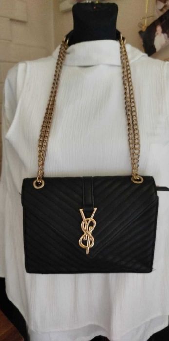 Torebka mała YSL czarna OKAZJA