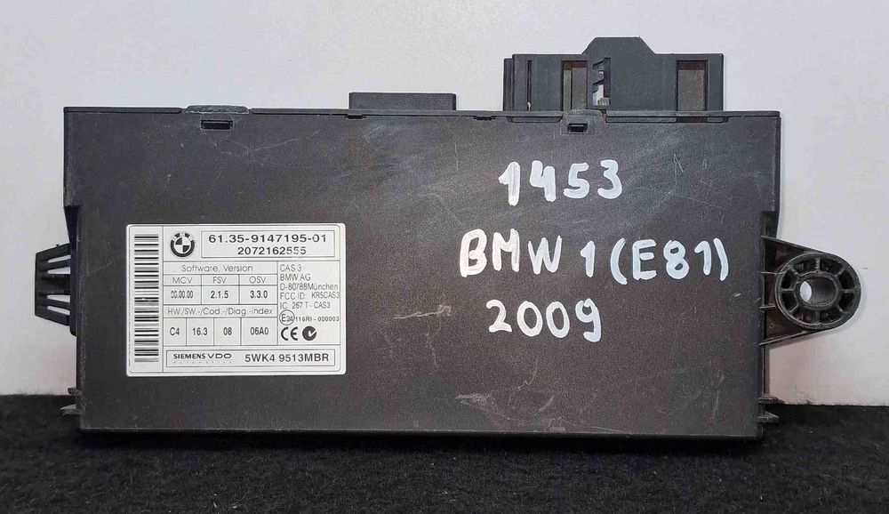 Módulo Eletrónico 61.35-9147195 - BMW 1