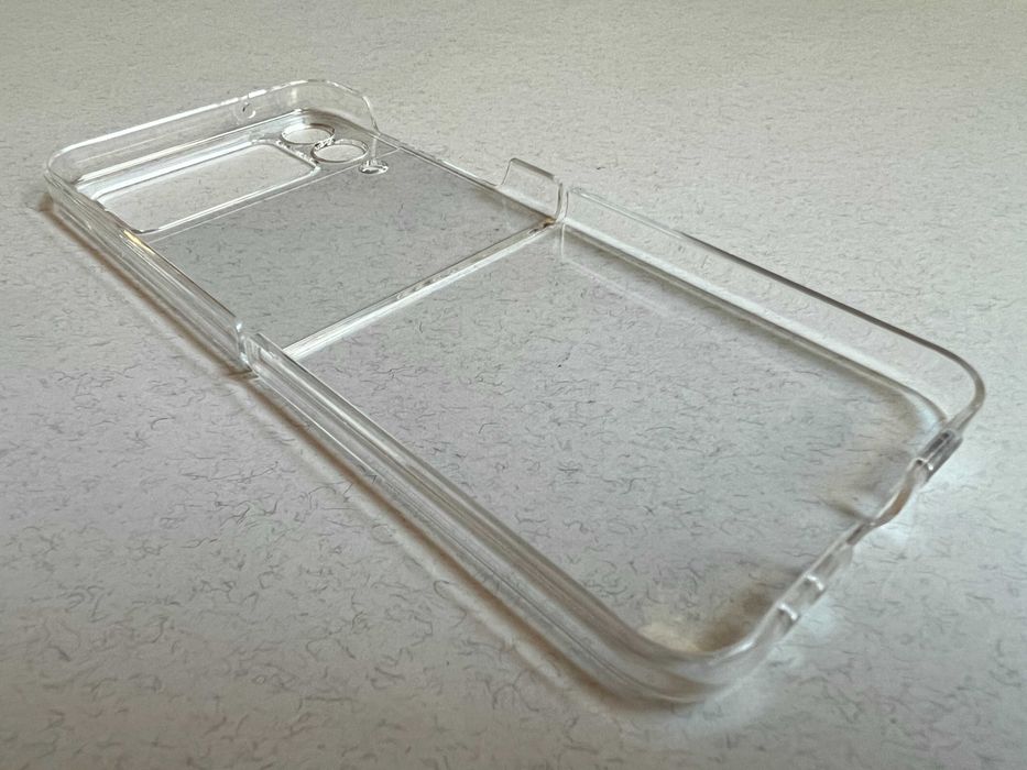 Samsung Galaxy Flip 4 чохол із прозорого пластику чехол накладка
