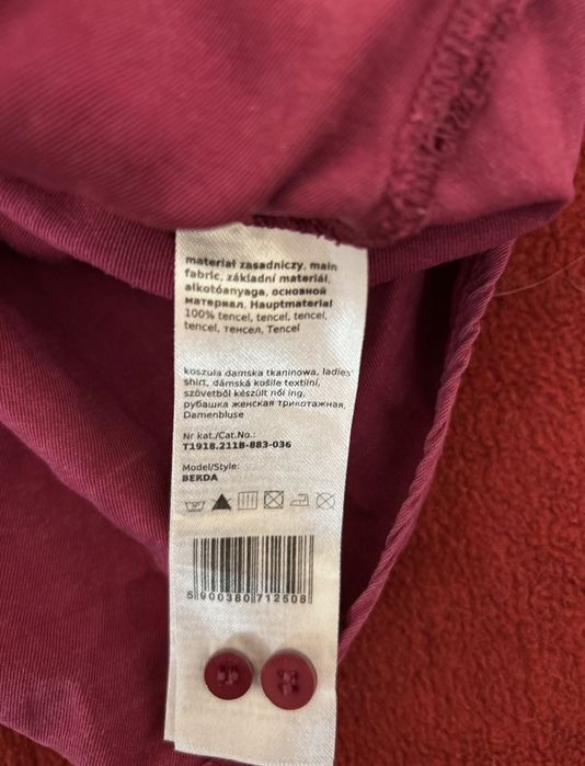 TATUUM koszula damska Berda 36 #fuksja