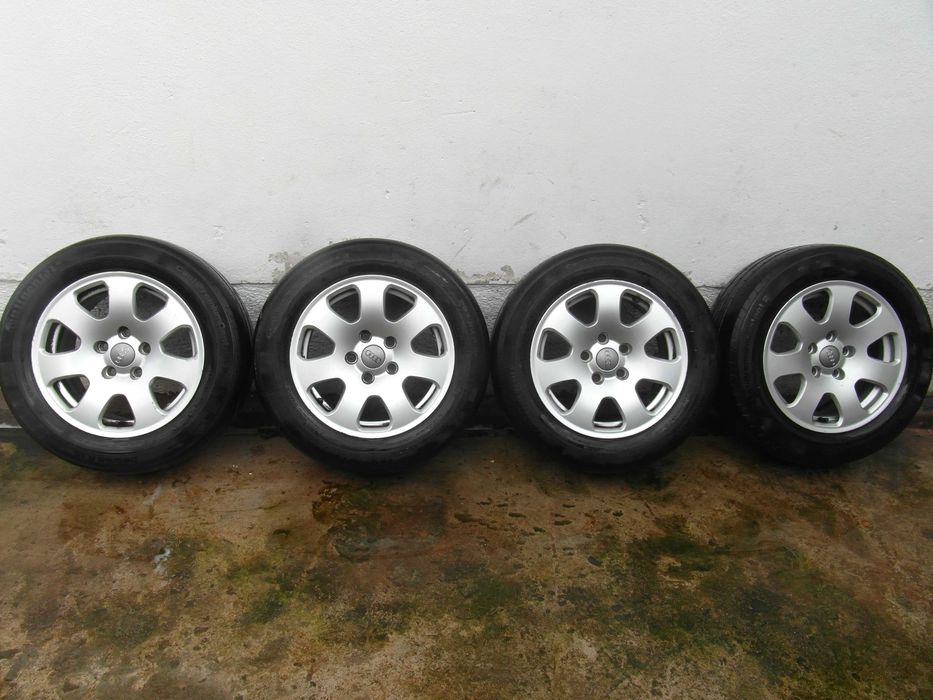 Jantes 15 furação Audi A3 / A4 Originais c/novas