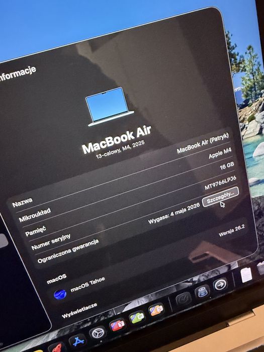 Apple macbook Air M4