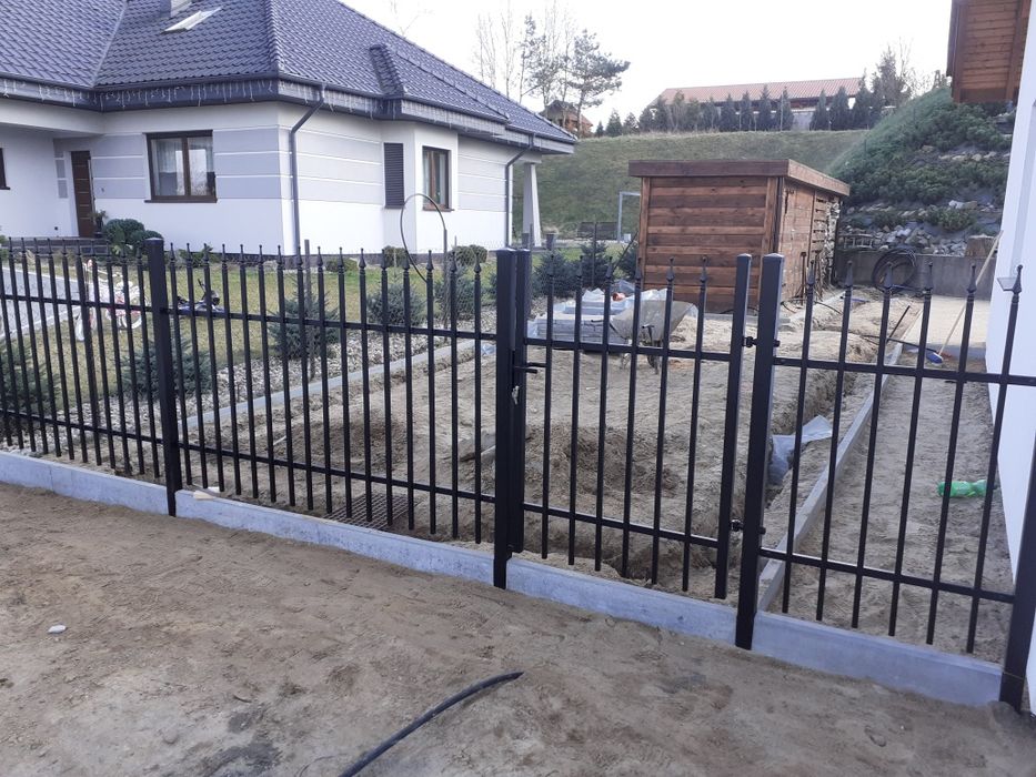 Brama, Balustrada, Ogrodzenie