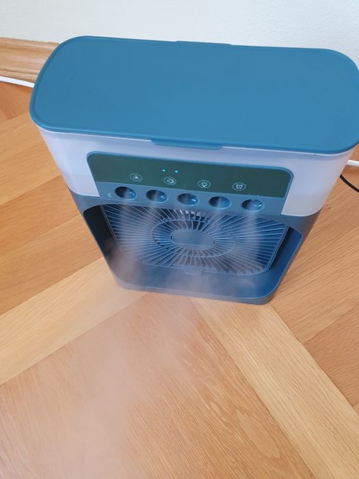 Вентилятор зволожувач 10ВТ кондиціонер автомобільний кімнатний 3в1.