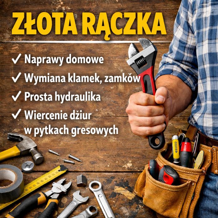 Złota rączka, drobne naprawy Poznań okolice