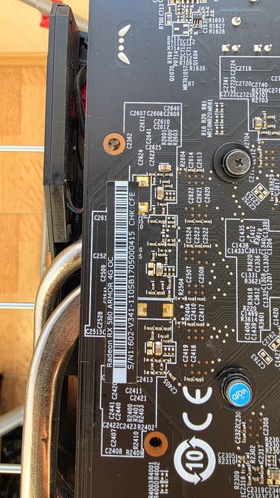 Відеокарта Radeon RX-580 ARMORE 4GB OC