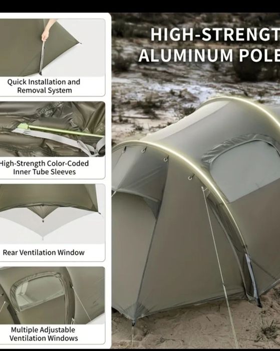 Палатка туристическая/походная Opalus двухместная  Naturehike  UL