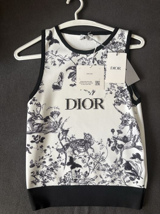 Top Dior novo com etiquetas
