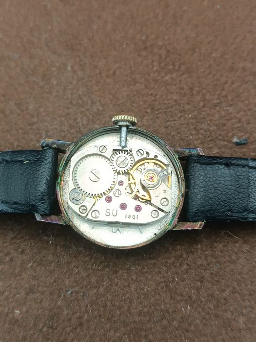 Zegarek damski Łucz mechaniczny vintage retro