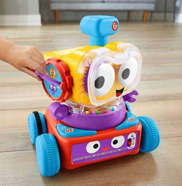 Fisher-Price Uczący Przyjaciel Robot 4w1 Tino Robottino