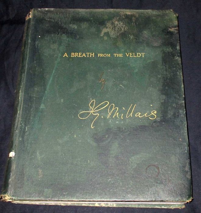 Livro A Breath from the Veldt J G Millais 1899 caça grossa África