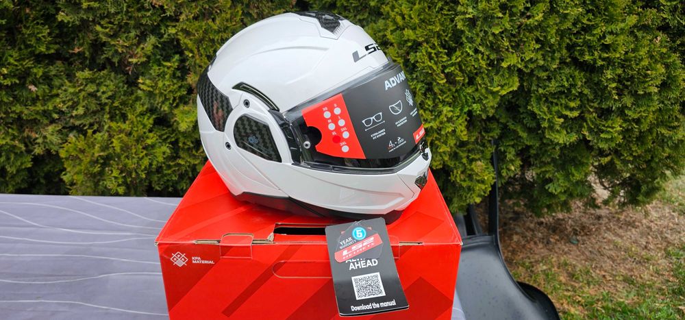 Kask LS2 Advant X II szczeka 180, XL blenda pinlock nowy GWARANCJA 5 LAT