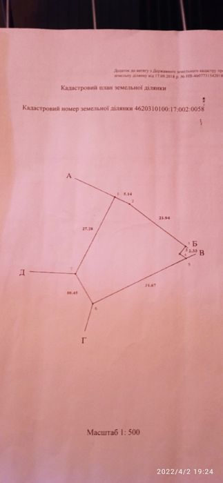 Продам земельну ділянку під забудову