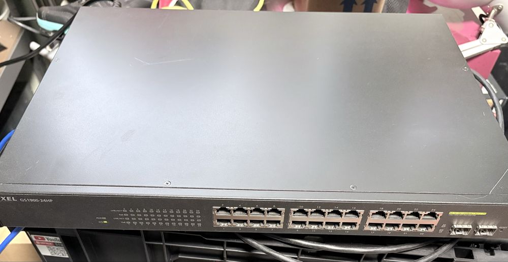 Zyxel GS1900-24HP switch PoE