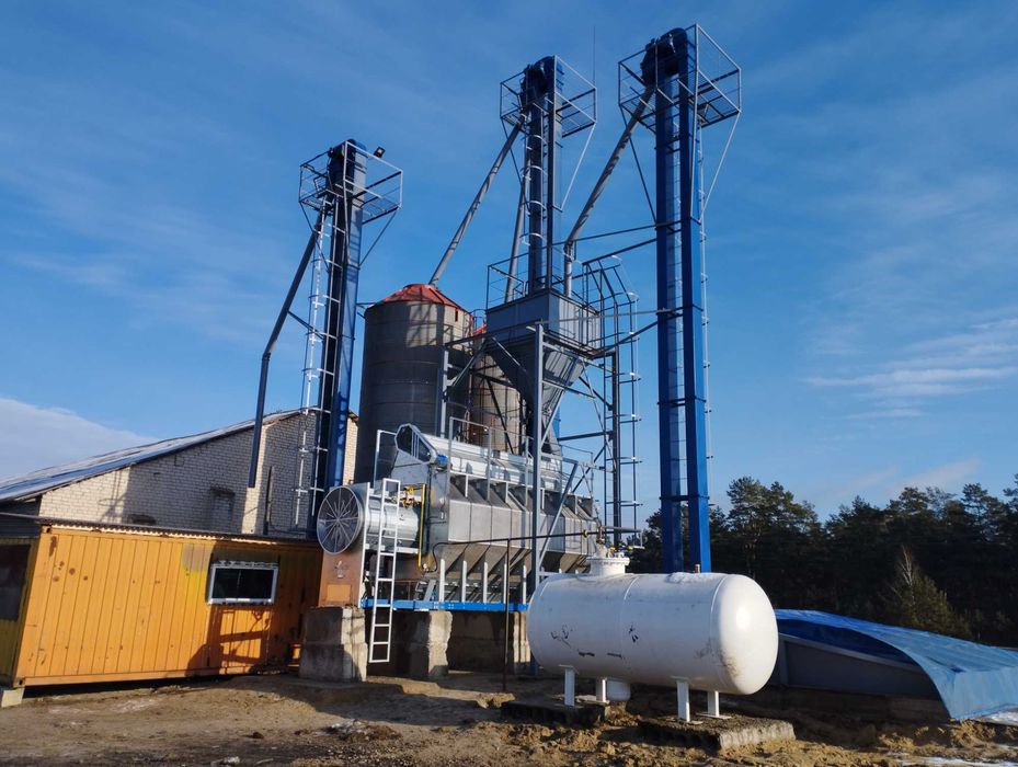 Зерносушарка Зерносушилка Мобільна сушка зерна з компенсацією 25 %