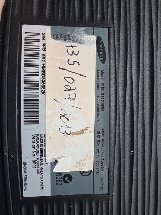 Monitor Samsung S22C150N