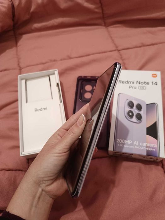 Redmi note 14 pro 5g 512Gb Lavender Purple NA CAIXA com FATURA