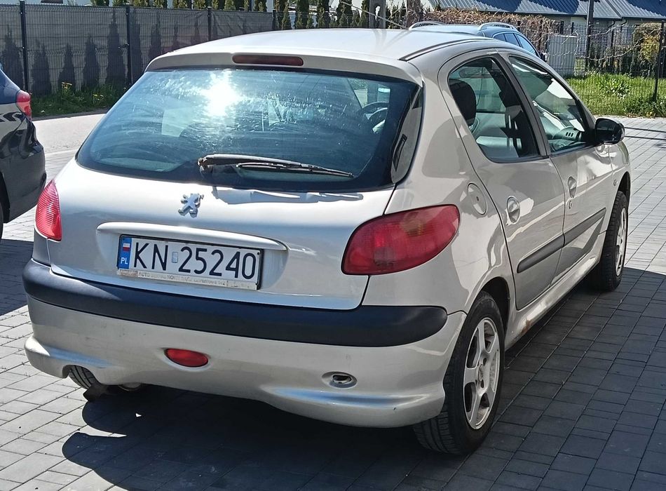 Samochód Peugeot 206