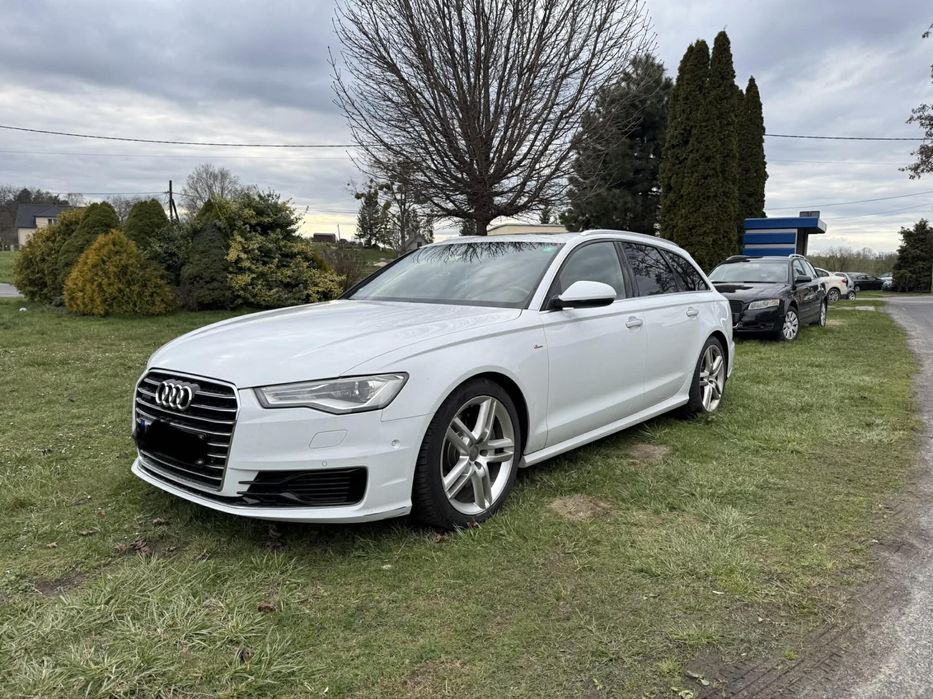 Śliczna Audi a6 C7 lift 3.0 Tdi quattro ! 3x S - line ! Uszkodzna !