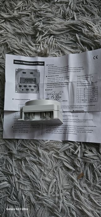 Zegarek cyfrowy nascienny