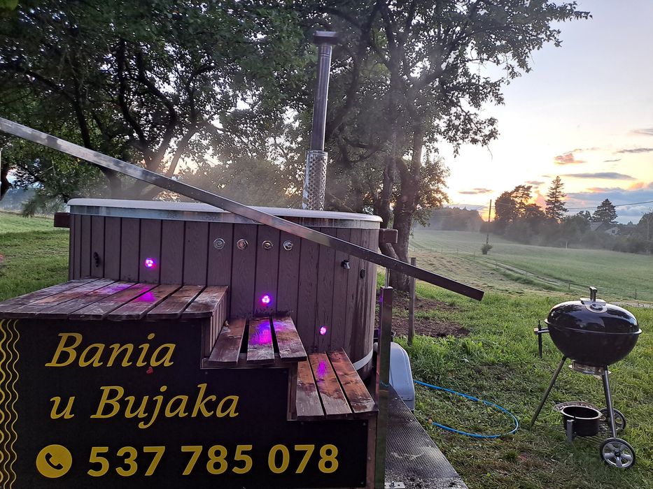 Bania u Bujaka > Mobilne jacuzzi, balia /SAUNA - Suwałki + okolice