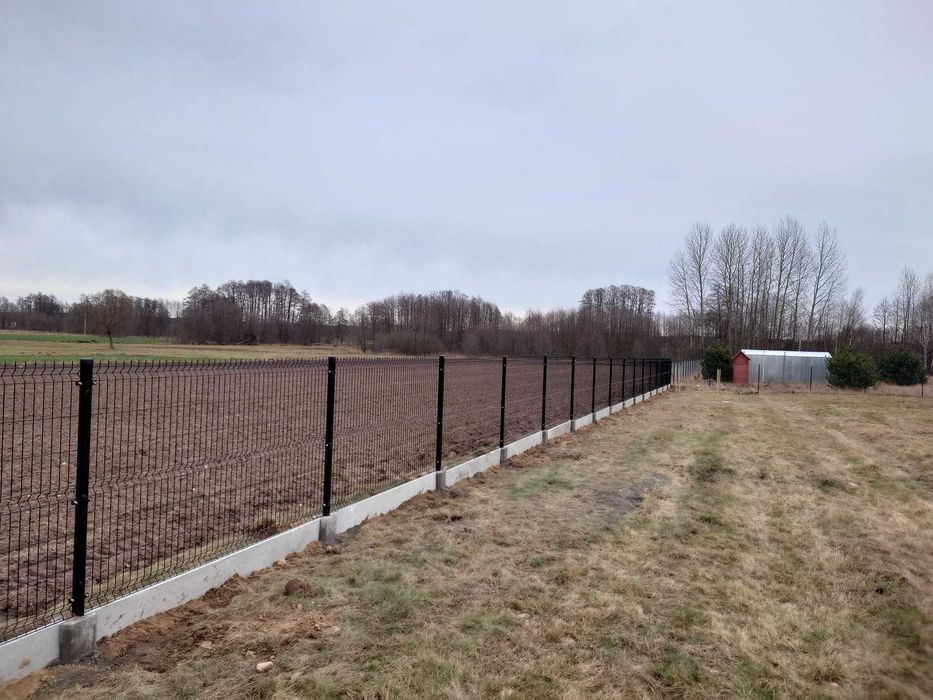 Ogrodzenie panelowe, panel 3d 153 cm, podmurówka, płot, bramy, furtki