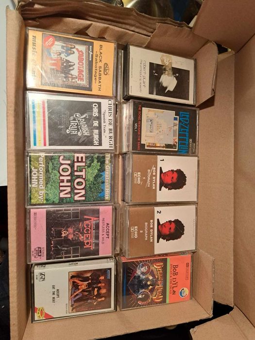 10 kaset magnetofonowych