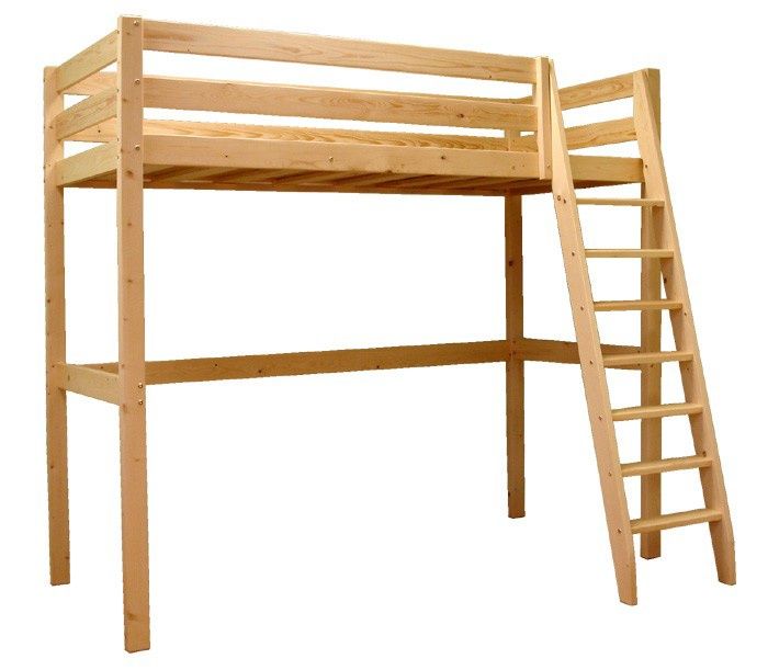 Ліжко-горище з масиву