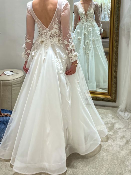 Suknia ślubna Pansy by Oliver Martino | EU 38