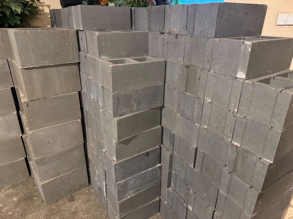 Bloczki betonowe na płot