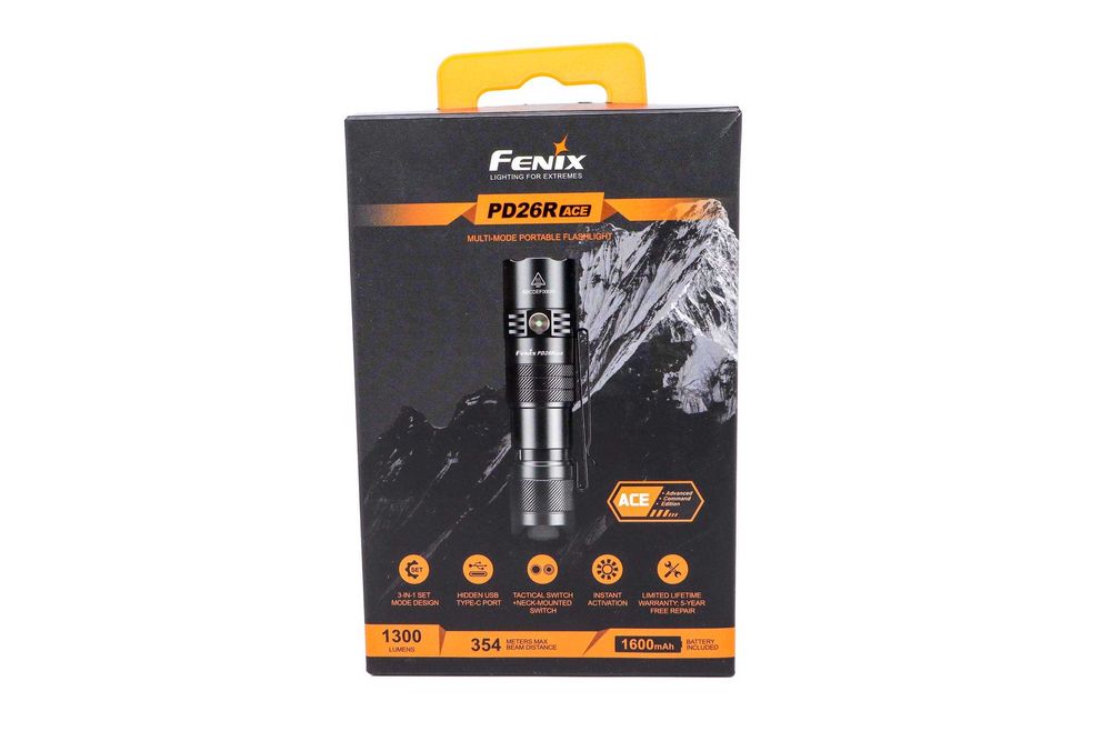 Fenix PD26R ACE Ліхтар Тактичний (1300 Люмен 354 М.) ГАРАНТІЯ 5 РОКІВ!